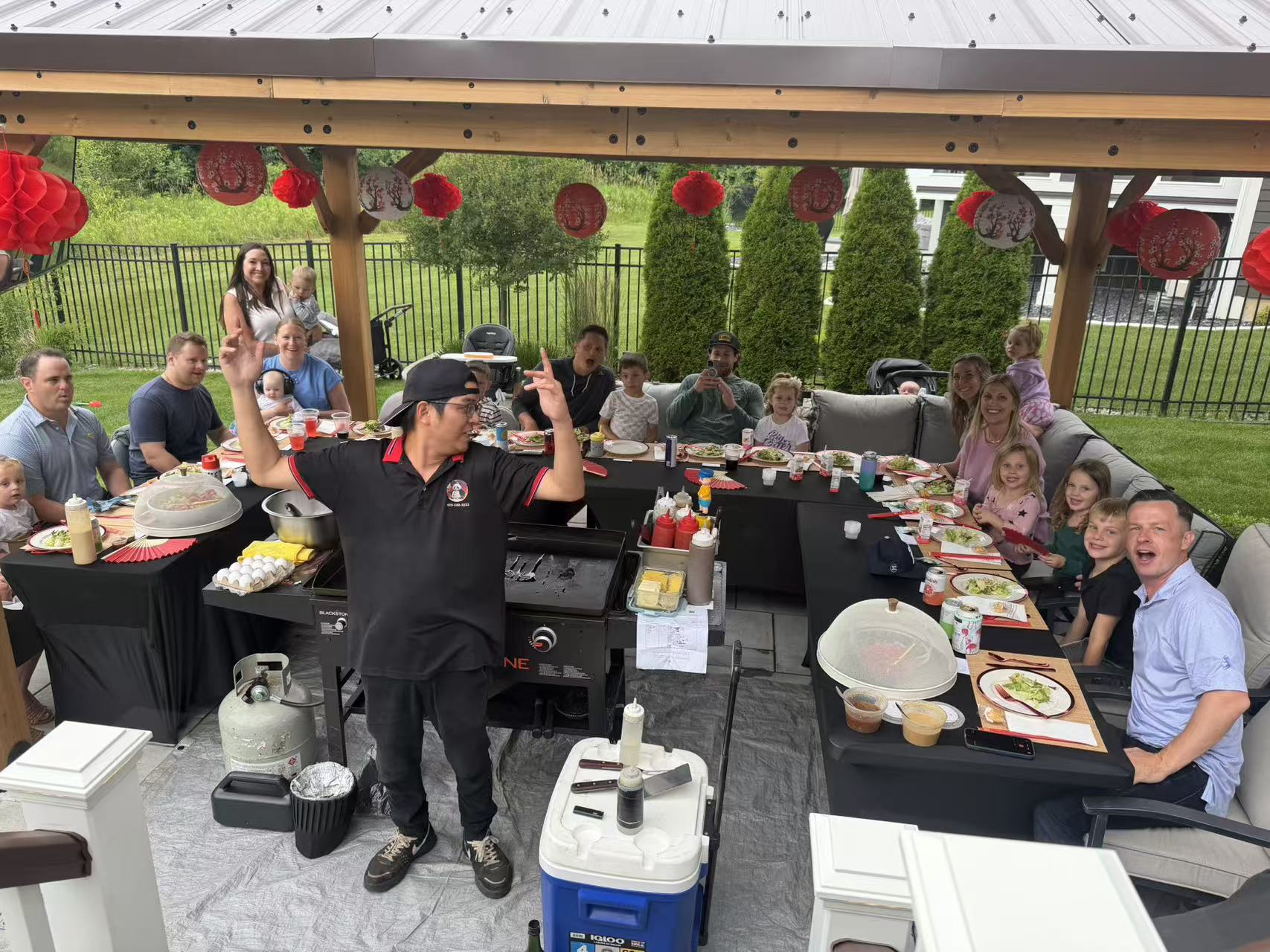 Hibachi at home experience in Chicago